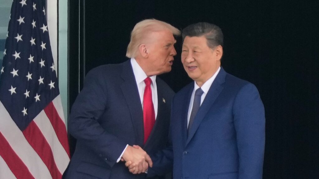 Trump rates meeting with China’s Xi 12 out of 10, lowers tariffs : NPR Trump rates meeting with China’s Xi 12 out of 10, lowers tariffs : NPR