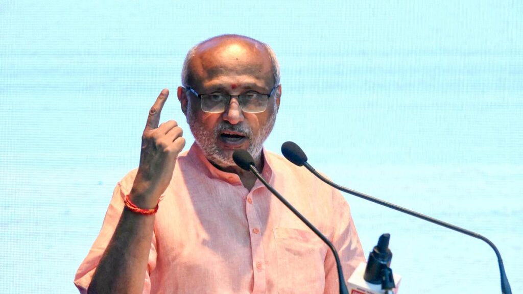 V-P Radhakrishnan to hold first meeting with leaders of parties on October 7