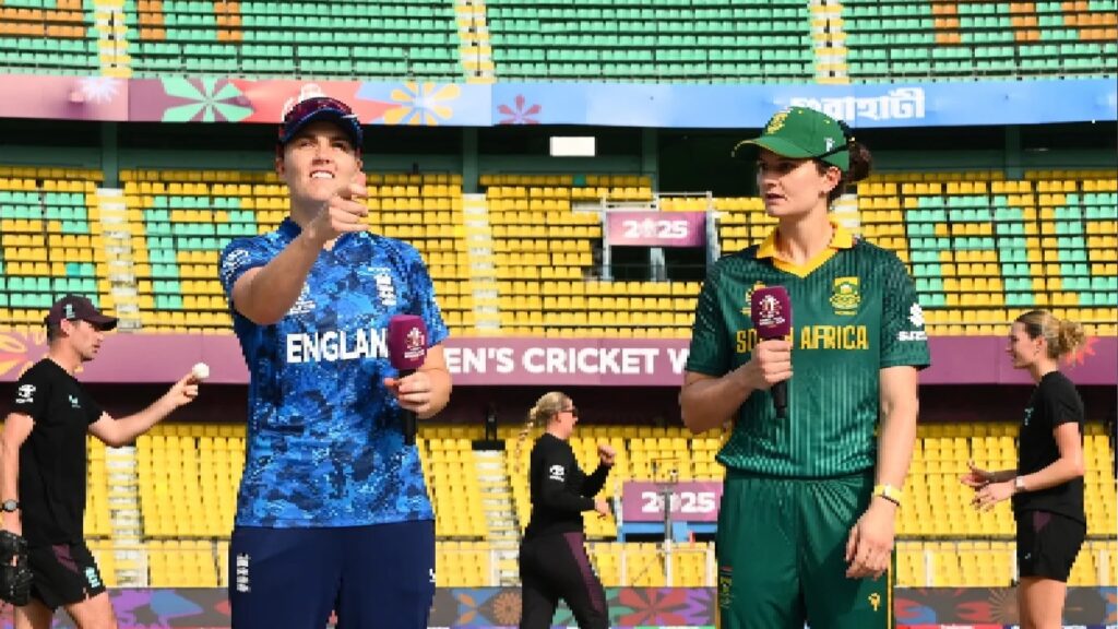 When and Where to Watch Women’s World Cup 2025 Semifinal Match ENG-W vs SA-W Live Telecast and Streaming England vs South Africa Live Streaming, Women's World Cup: ENG vs SA will be played in Guwahati. (ICC Media Zone)