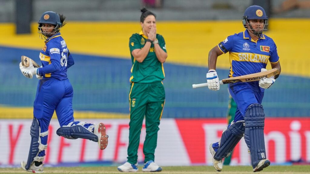 Women’s Cricket World Cup: Sri Lanka wins toss and bats against South Africa