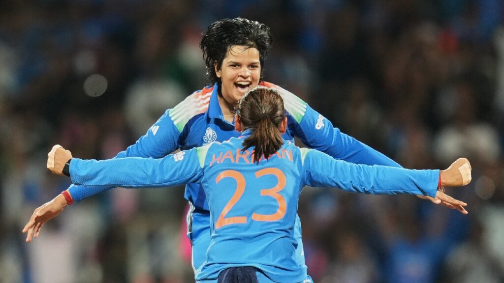 Women's World Cup final: Shafali Verma bowled a game-changing spell dismissing Sune Luus and Marizanne Kapp. (AP)